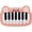 Brun, variante sur Jouet Clavier Piano pour Tout-Petits avec Sons de Piano et de Guitare, Instrument de Musique Électronique Portable pour Enfants de 1 à 6 Ans, Matériau ABS, Léger et Sécuritaire Premier Anniversaire.,Jaune