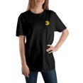 thumbnail image 3 of Pac-Man Logo Retro Videogame Icon Black T-Shirt, 3 of 4