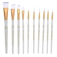 thumbnail image 2 of FolkArt 10 Piece Glass Painting Paint Brush Set, 2 of 4