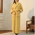 thumbnail image 1 of LSLJS Robe de Nuit Chaude d'Hiver pour Femmes Peignoir Couple Hommes et Femmes et Robe de Nuit d'Hiver, Robes Cadeaux pour Femmes, 1 of 9