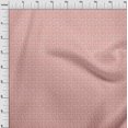 thumbnail image 4 of oneOone Polyester Spandex Light Pink Fabric Leaves Sewing Material Print Fabric By The Yard 56 Inch Wide, 4 of 4