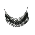 thumbnail image 3 of Soft Toy Net Hammock Storage Holder Large Capacity Easy to Hang Woven Rope Plush Black, 3 of 9