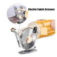 thumbnail image 2 of Electric Fabric Scissors Rotary Blade Fabric Tool Leather Fabric Electric Cutter Kit Cutting Saw Tool ,Easy to Use, 2 of 7