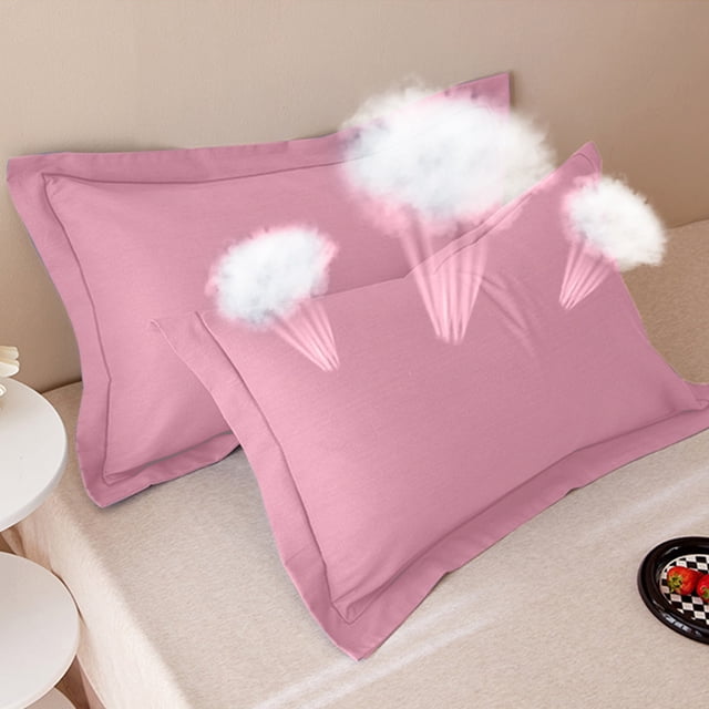 Vaidha Pillowcase Cases Set Of 2 Polyester Microfiber Pillowcase 2 Pack Super Soft And Cozy Pillowcase Case Covers Soft Pillowcases Standard Size Breathable