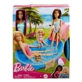thumbnail image 2 of Barbie Coffret et poupée, brunette, piscine, serviette, boissons, 2 of 2