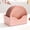 Pink, variant on 10-Piece Plastic Cutlery Set with 6.29-Inch Food Tray and Snack Bowls for Restaurants Dining Halls and Food Shops