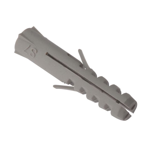 ForgeFix - Bouchon Mural en Nylon Sans Rebord M8 x 40mm Sac 100
