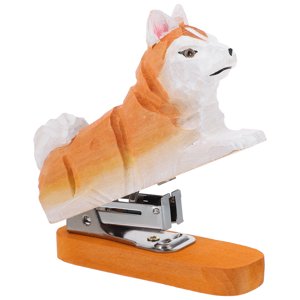 Funny Stapler Paper Stapner Bureau Stapleur Animal Staplier Décor Stappler en bois fait main