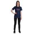 thumbnail image 4 of Inkmeso Womens Quote Top Drink Happy Thoughts Graphic Print Tee T-Shirt, 4 of 7