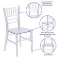 thumbnail image 2 of Chaise Chiavari en résine blanche pour enfants, 2 of 9