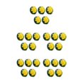 thumbnail image 3 of Wweixi 5pcs/set Artificial Lotus Realistic Appearance Easy To Clean Long-lasting yellow 5Set, 3 of 6
