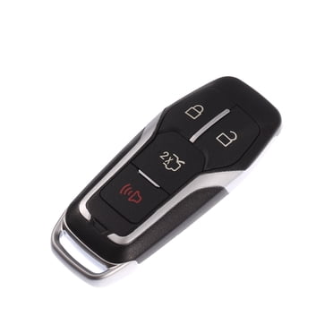 Unique Bargains Boîtier de Clé de Voiture à 4 Boutons Télécommande Étui de Clé Entrée Sans Clé pour Ford Explorer 2016-2017