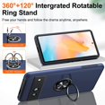 thumbnail image 2 of KOMI for Google Pixel 7 Case, Slim Fit Shockproof Protective Case for Pixel 7, Military-Grade Drop Protection with Ring Kickstand [Magnetic Car Mount Feature] Case for Google Pixel 7-Blue, 2 of 5