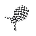 thumbnail image 1 of CIMAXIC Black Canvas Chef Hat with Adjustable Ribbon for Kitchen Use One Size Fits Most Adults,7.87"X7.87"X4.33", 1 of 4