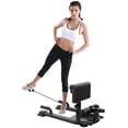 thumbnail image 2 of GymPros Sissy Squat Réglable Multifonction Squat Profond 8 en 1 Machine d'Exercice, Exerciseur de Jambe Entraînement Physique Rehausseur Assis Entraînement de Force Abdominale Entraînement à Domicile Entraînement Abdominal Entraîneur Abdominal 2X Poignées d'Exercice, 2 of 9