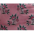 thumbnail image 4 of oneOone Georgette Viscose Fabric Leaves & Floral Block Fabric Prints By Yard 42 Inch Wide, 4 of 5