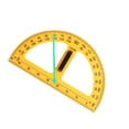 thumbnail image 2 of jifeng Math Geometry Equipment Drawing Math Geometry Tool for Engineering Classroom Protractor, 2 of 9