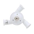 thumbnail image 1 of 3 in 1 Light Socket Splitter E26/27 Adapter Converter for Standard LED Bulbs Vertical 180° Adjustable Horizontal 360° Adjustable Bendable Max 60W Socket Extender, 1 of 7
