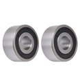 thumbnail image 1 of 2Pcs Double Row Ball Bearing Steel Ball Bearings Double Shielded Flange For Planetary Reducer, 1 of 8