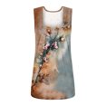 thumbnail image 2 of T-shirts pour Femmes Mode Femmes Imprimé Débardeurs Confortables Légers Camisole T-Shirt T-Shirt Imprimé Machine, 2 of 5