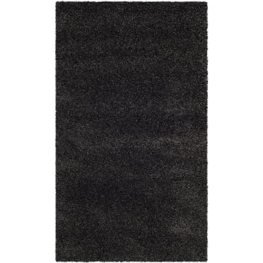 Safavieh Milan Shag Collection SG180-8484 Tapis Gris Foncé (10 Pieds x 14 Pieds)