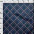 thumbnail image 2 of oneOone Viscose Jersey Fabric Tartan Check Decor Fabric Printed BTY 60 Inch Wide, 2 of 4