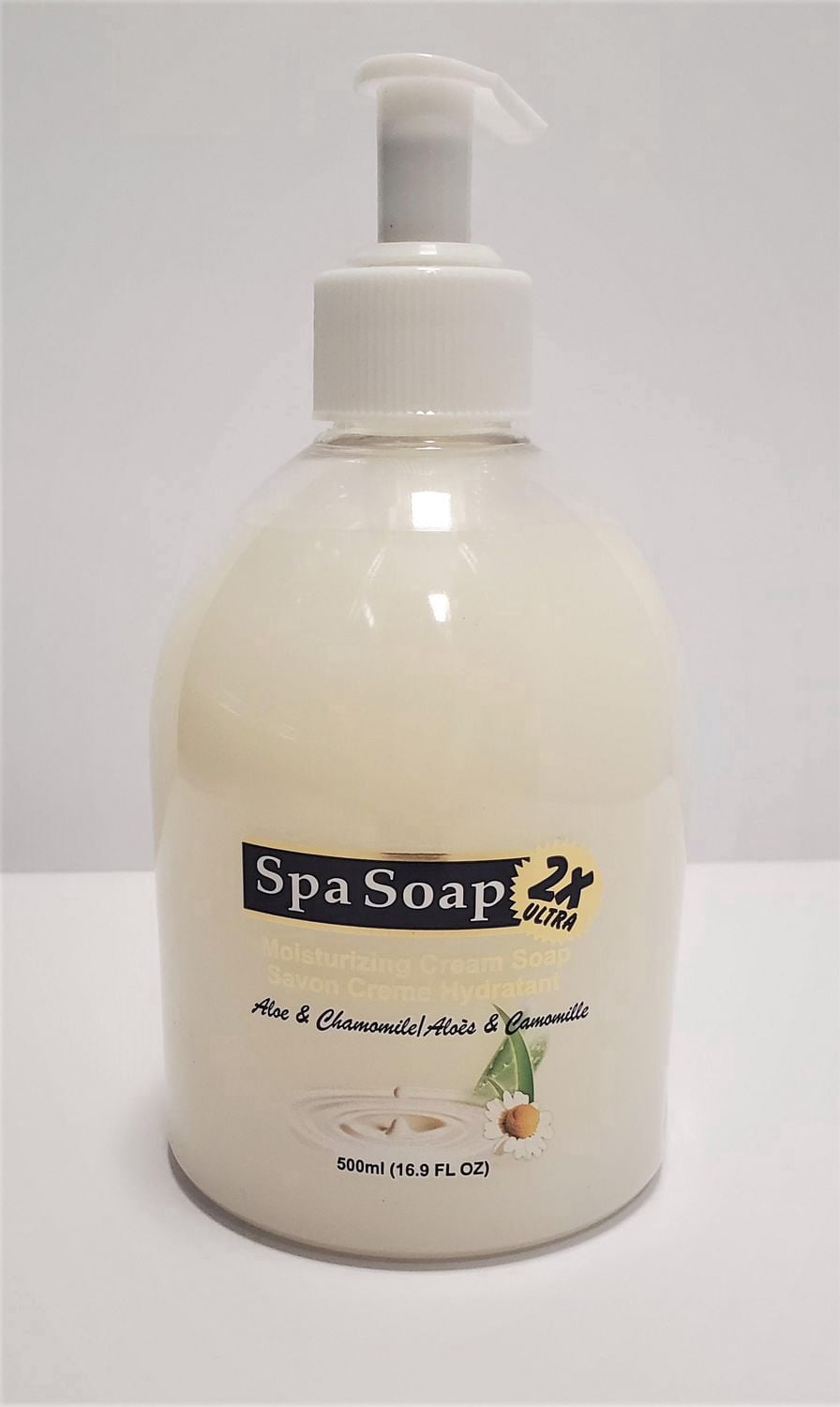 SpaSoap Ultra 2X Aloes & Camomille Savon Crème Hydratant