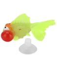 thumbnail image 1 of <p>Simulation Silicone Fish, Glowing Artificial Silicone Gold Fish Silicone  For Fish Bowl For Fish Movement For Aquarium Organism</p>, 1 of 7