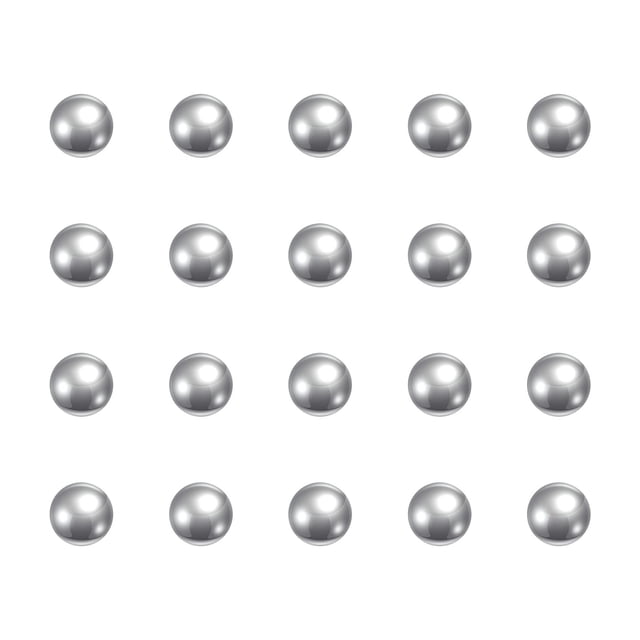 Unique Bargains 3mm 440C Stainless Steel Bearing Balls G25 Precision 250 Pack