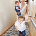 thumbnail image 2 of Vintage Collection Contemporary, Cozy, Vibrant and Soft Stair Tread Mats & Rugs, 9'' x 28'', 2 of 6