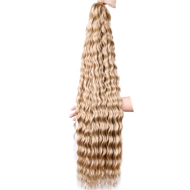 TFixol 30-Inch High-Temperature Fiber Crochet Hair Extensions for Women, Natural Matte Finish, Tangle-Free, Versatile Styling for Everyday and Special Occasions