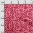 thumbnail image 1 of oneOone Cotton Silk Fabric Geometric Block Print Fabric BTY 42 Inch Wide, 1 of 4