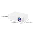 thumbnail image 3 of White Portable Mini Projector Led Home Theaters Wired Phone Same Screen Playback Support For 1080P Hd Decoding Can Connect To Hdmi/Usb/Audio Interface, 3 of 9