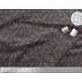 thumbnail image 2 of Soimoi Polyester Crepe Fabric Lavender Floral Fabric Prints by Yard 52 Inch Wide, 2 of 3