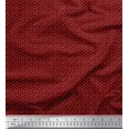 thumbnail image 1 of Soimoi Rayon Fabric Crescent Moon Shirting Printed Fabric 1 Yard 42 Inch Wide, 1 of 3