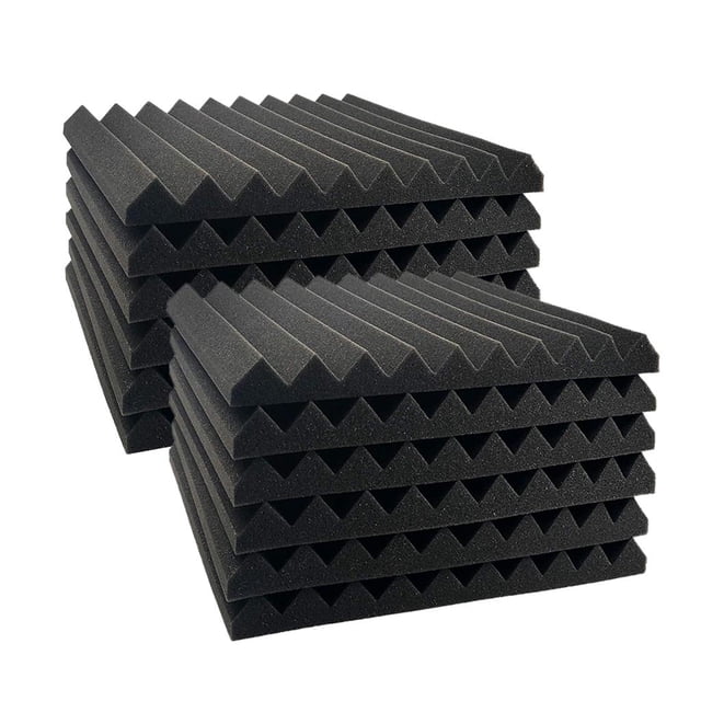 Panneau Acoustique de Studio pour Bureau, Insonorisation, Rembourrage, Cale, Enregistrement, Utilisation, Noir