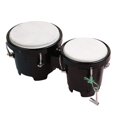 thumbnail image 2 of HILABEE 4" 5" Bongo Percussion Drum Set Tuning Drum Montessori Percussion Instrument for Black, 2 of 9