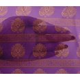 thumbnail image 4 of oneOone Viscose Chiffon Fabric Leaves & Lotus Block Decor Fabric Printed BTY 42 Inch Wide, 4 of 4