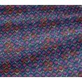 thumbnail image 5 of oneOone Viscose Jersey Fabric Chevron Ikat Fabric Prints By Yard 60 Inch Wide, 5 of 5