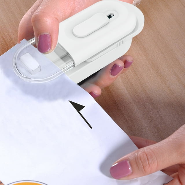 TopLLC Mini Bag Sealer 2024 New 2 In 1 Bag Sealer And Cutter Magnetic USB Rechargeable Mini Sealing Machine Heat Tool Portable Vacuum Food Sealer Bag Sealing Sealing machine