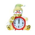 thumbnail image 1 of CEHVOM Christmas Clock Bedside Decoration Creative Small Gift Clock Cartoon Cute Silent Alarm Clock Clearance, 1 of 6