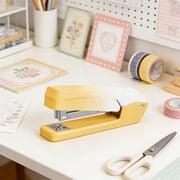 Birdeem Rotating Stapler, 360-Degree Swivel Desktop Stapler, Effortless Hand Held Paper Binder, Large-Capacity Multi-Function Office Saddle Stapler for School, Home and Office Daily Use