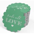 thumbnail image 4 of Inkdotpot Silver Foil Paper Hang Tags Made With Love Text Favor Tags 100 Piece, 4 of 6