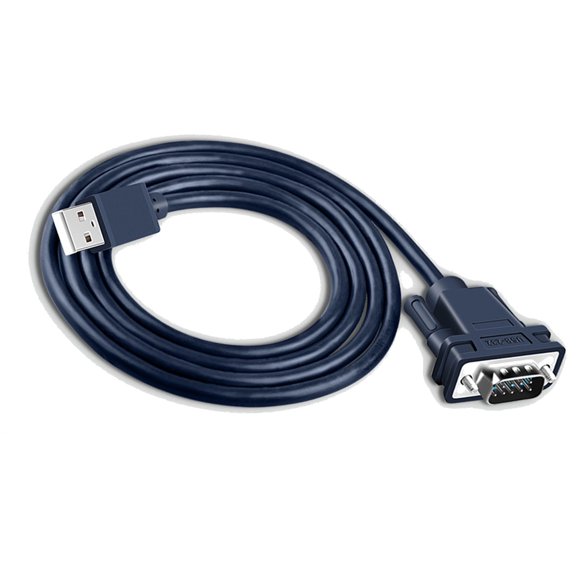 USB To RS232 Adapter, Portable 6.56FT USB To RS232 Serial Cable for PC