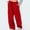 Red, variant on Miqool Women's Wide Leg Fleece Sweatpants Drawstring Elastic Waist Baggy Athletic Joggers Pants Casual Loose Comfy Lounge Pants with Pockets