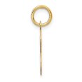 thumbnail image 2 of Diamond2Deal 14K Pendentif Initiale en Or Jaune Lettre E pour Femmes, 2 of 6