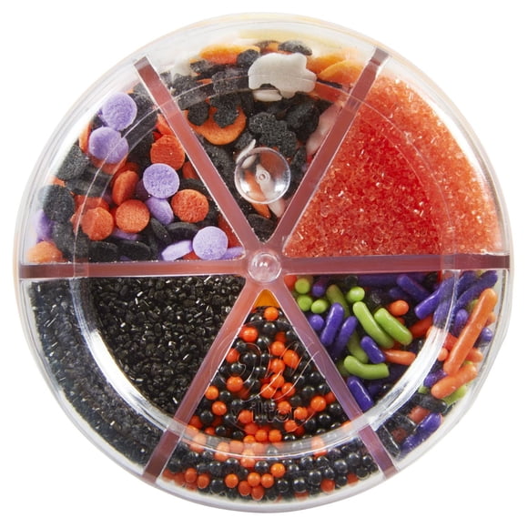 Wilton Halloween 6-Cell Sprinkles Mix, 186 g