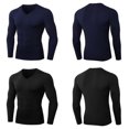 thumbnail image 5 of MesaSe Men‘s Athletic Compression Sport Running Long Sleeve T Shirt, 5 of 5
