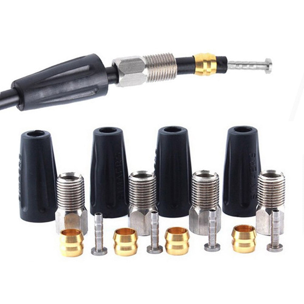 Bike Bicycle BH90 Hydraulic Disc Brake Hose Olive Connector Insert For-shimano