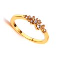 thumbnail image 5 of mmirethe Silver Plated Ring US Size 7/10 Jewelry Wedding Rings Rhinestone Crystal Women Gold US size 6, 5 of 5